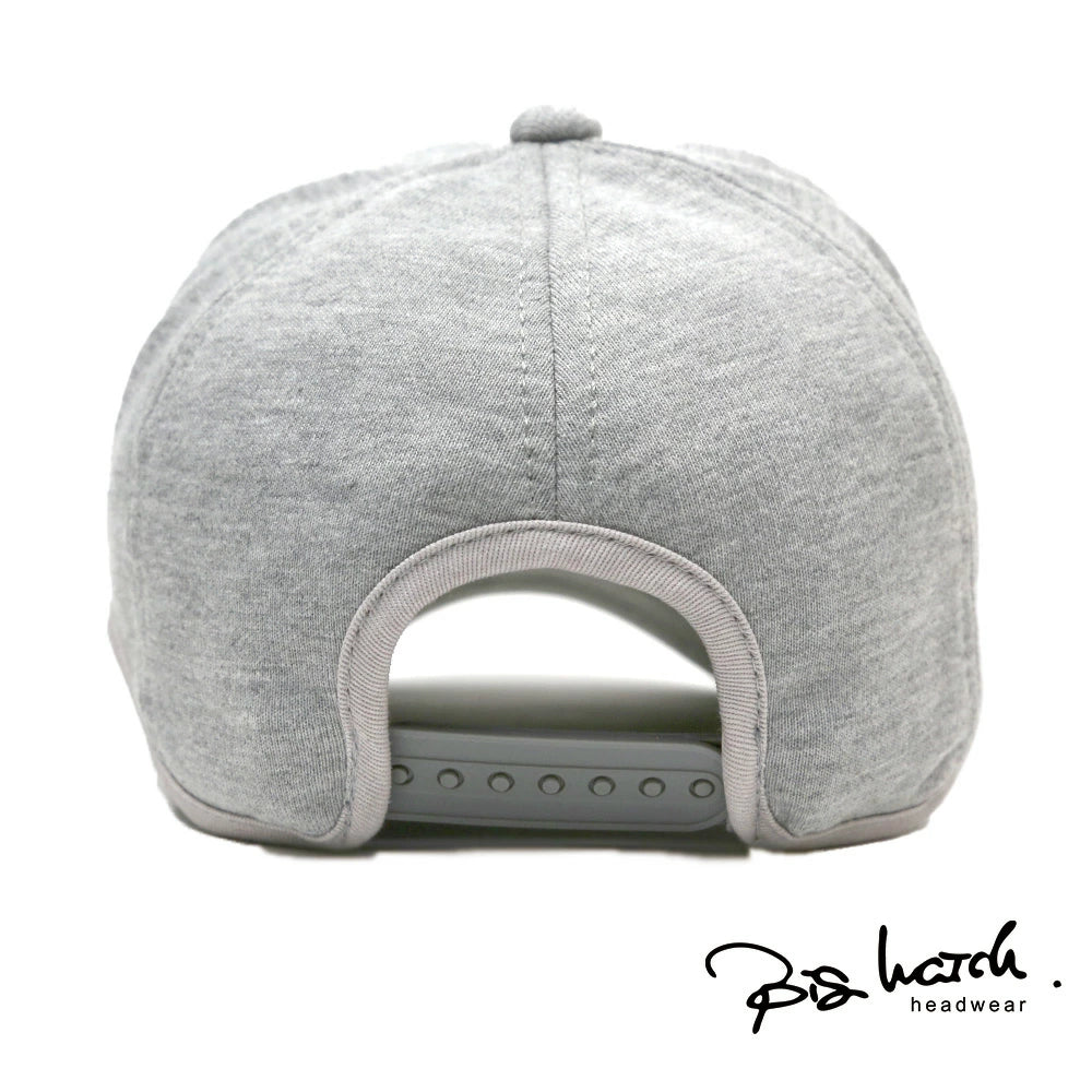 無地 ラウンド スウェットキャップ MIXグレー ビッグワッチ スポーツキャップ ウォーキング ランニング WCPR-04 男女兼用サイズ 帽子 春夏 秋 UVケア