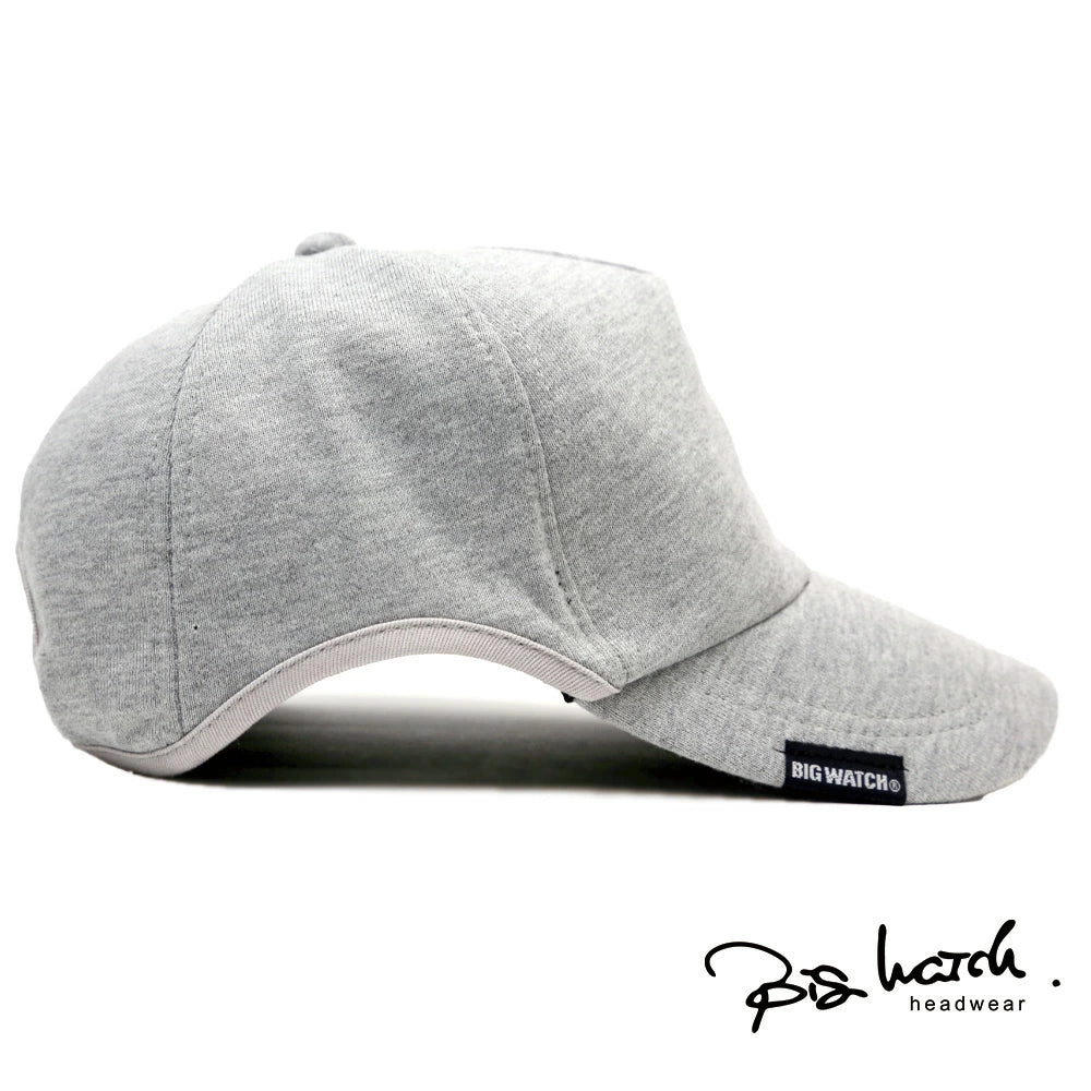 無地 ラウンド スウェットキャップ MIXグレー ビッグワッチ スポーツキャップ ウォーキング ランニング WCPR-04 男女兼用サイズ 帽子 春夏 秋 UVケア