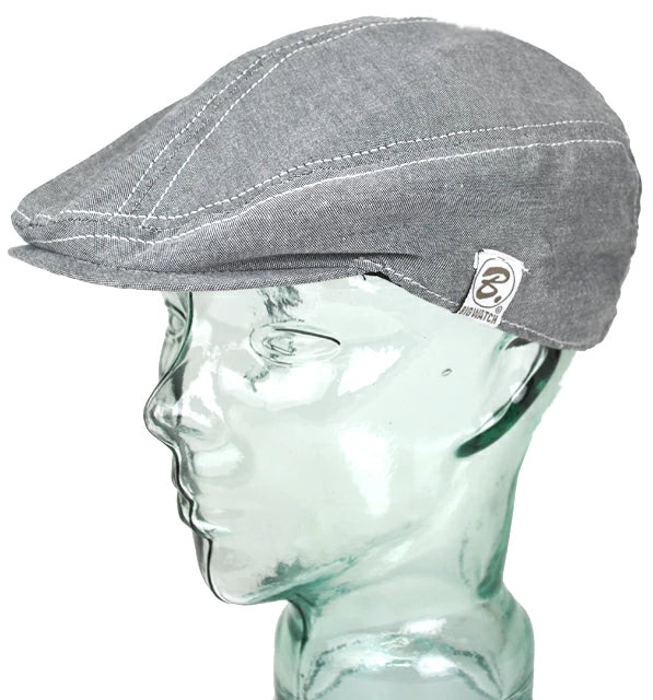 ハンチング ライトグレー BIGWATCH正規品 ビッグワッチ 男女兼用 WHN-02 春夏 秋 大きいサイズ メンズ 帽子