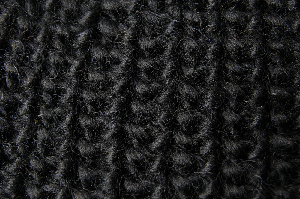 ウール ビッグワッチ ブラック 黒 BIGWATCH正規品 ニットキャップ 大きめサイズ ワッチキャップ 防寒対策 W-03 春 秋 冬 大きいサイズ メンズ 帽子 ニット帽 ロング