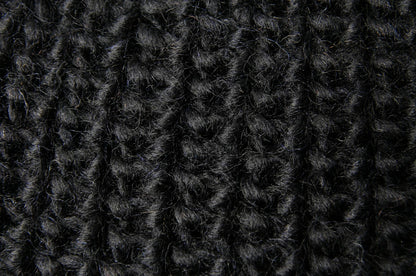 ウール ビッグワッチ ブラック 黒 BIGWATCH正規品 ニットキャップ 大きめサイズ ワッチキャップ 防寒対策 W-03 春 秋 冬 大きいサイズ メンズ 帽子 ニット帽 ロング