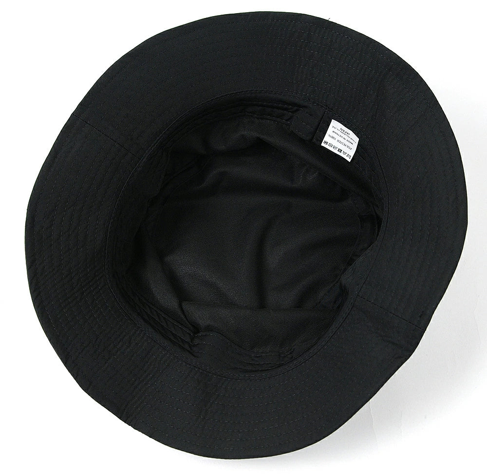 撥水加工 ハット 3色 メンズ ウォータープルーフ ハット ブラック サファリ ワイヤー フェスハット ビッグワッチ WPHA-01 春 夏 秋 UVケア バケットハット BIGWATCH正規品