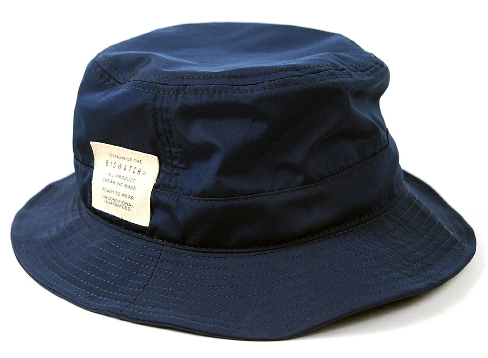 撥水加工 ハット 3色 メンズ ウォータープルーフ ハット ブラック サファリ ワイヤー フェスハット ビッグワッチ WPHA-01 春 夏 秋 UVケア バケットハット BIGWATCH正規品