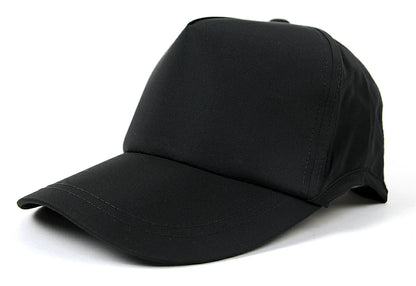 ウォータープルーフ（撥水加工）ラウンドキャップ BIGWATCH正規品 ブラック キャップ ビッグワッチ ゴルフ スポーツ ランニング 帽子 WPR-01 春 夏 秋 UVケア メンズ 帽子