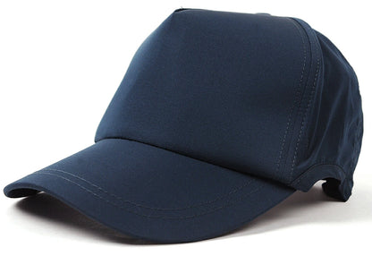 ウォータープルーフ（撥水加工）ラウンドキャップ BIGWATCH正規品 ネイビー キャップ ビッグワッチ ゴルフ スポーツ ランニング 帽子 WPR-02 春 夏 秋 UVケア メンズ 帽子